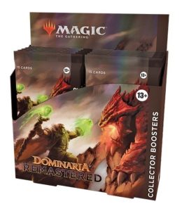 MTG - Caja de sobres Collector de Draft Dominaria Remasterizada Inglés