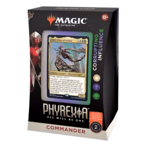 MTG - Mazo de Commander Pirexia Corrupting Influence INGLÉS