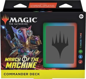 MTG- Mazo Commander Marcha de las Máquinas Tinker Time