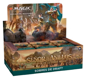 MTG - Caja de sobres de Draft Relatos de la Tierra Media ESPAÑOL