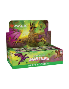 MTG - Caja de sobres de Draft Commander Masters (24) INGLÉS