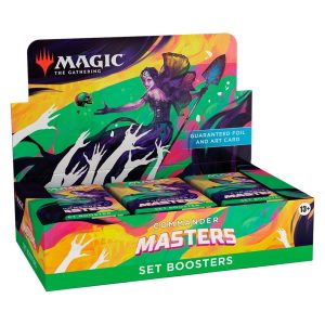 MTG - Caja de sobres de Set Commander Masters (24) INGLÉS