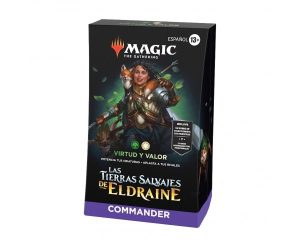 MTG - Mazo Commander Las Tierras Salvajes de Eldraine Virtud y Valor