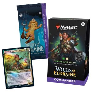 MTG - Mazo Commander Las Tierras Salvajes de Eldraine Virtue and Valor
