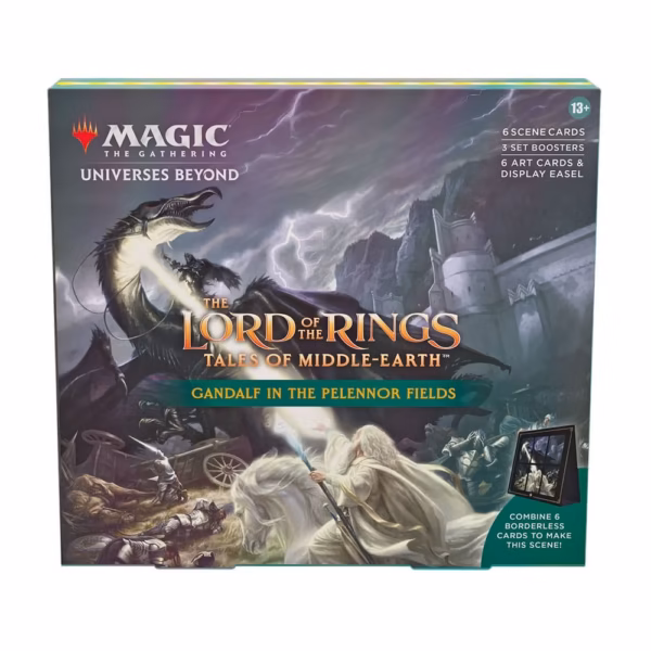 MTG - Caja de escena de El Señor de los Anillos: relatos de la Tierra Media - Gandalf in the Pelennor Fields