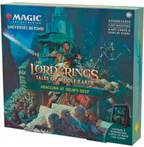 MTG - Caja de escena de El Señor de los Anillos: relatos de la Tierra Media - Aragorn at Helm's Deep