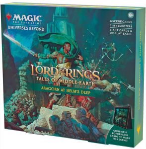 MTG - Caja de escena de El Señor de los Anillos: relatos de la Tierra Media - Aragorn at Helm's Deep