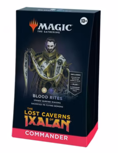 MTG - Mazo de Commander Las Cavernas Perdidas de Ixalan - Blood Rites (Inglés)