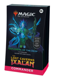 MTG - Mazo de Commander Las Cavernas Perdidas de Ixalan - Explorers of the Deep (Inglés)