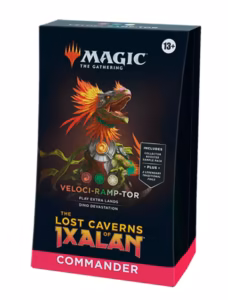 MTG - Mazo de Commander Las Cavernas Perdidas de Ixalan - Veloci-Ramp-Tor (Inglés)