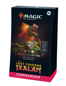 MTG - Mazo de Commander Las Cavernas Perdidas de Ixalan - Veloci-Ramp-Tor (Inglés)