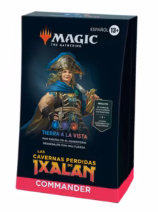 MTG - Mazo de Commander Las Cavernas Perdidas de Ixalan - Tierra a la Vista (Español)