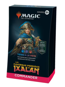 MTG - Mazo de Commander Las Cavernas Perdidas de Ixalan - Tierra a la Vista (Español)