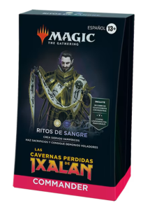 MTG - Mazo de Commander Las Cavernas Perdidas de Ixalan - Ritos de Sangre (Español)