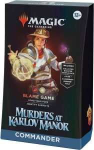 MTG - Mazo de Commander Asesinatos en la Mansión Karlov - Blame Game (Inglés)