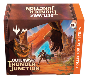 MTG - Caja de sobres de coleccionista Forajidos de Cruce de Truenos INGLÉS