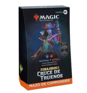 MTG - Mazo de Commander Forajidos de Cruce de Truenos - Rápida y Letal (Español)