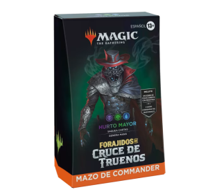 MTG - Mazo de Commander Forajidos de Cruce de Truenos - Hurto Mayor (Español)