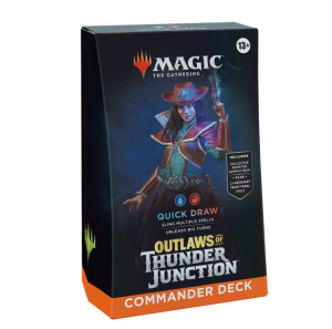 MTG - Mazo de Commander Forajidos de Cruce de Truenos - Quick Draw (Inglés)
