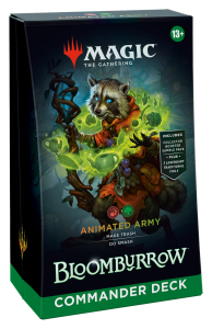 MTG - Mazo de Commander Bloomburrow - Ejército Animado (Español)