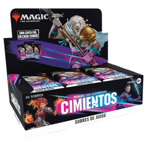 MTG - Caja de sobres de Juego Cimientos - ESPAÑOL