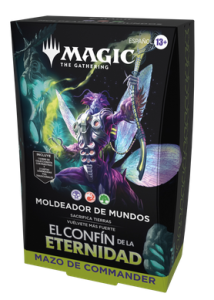 MTG - Mazo de Commander Edge of Eternities: Moldeador de mundos - (Español)