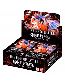 Caja sobres One Piece OP-16 The Time of Battle (inglés)