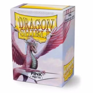 Fundas Standard Dragon Shield Matte Pink - Paquete De 100