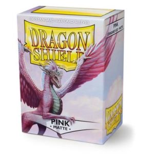 Fundas Standard Dragon Shield Matte Pink - Paquete De 100