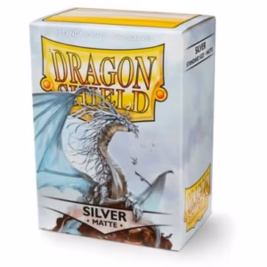 Fundas Standard Dragon Shield Matte Silver - Paquete de 100