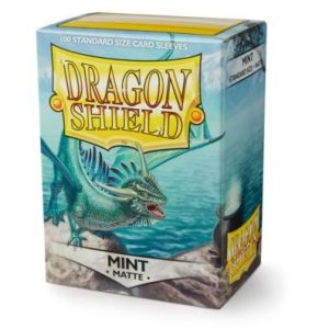 Fundas Standard Dragon Shield Matte Mint - Paquete de 100