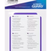 Ultimate Guard Card Dividers Tarjetas Separadoras para Cartas Tamaño Estándar Violeta (10) - imagen 2