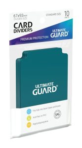 Ultimate Guard Card Dividers Tarjetas Separadoras para Cartas Tamaño Estándar Gasolina Azul (10)