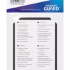 Ultimate Guard Card Dividers Tarjetas Separadoras para Cartas Tamaño Estándar Negro (10) - imagen 2