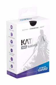 Ultimate Guard Katana Sleeves Tamaño Estándar Negro (100)