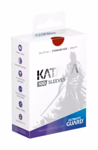 Ultimate Guard Katana Sleeves Tamaño Estándar Rojo (100)
