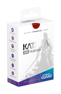 Ultimate Guard Katana Sleeves Tamaño Estándar Rojo (100)