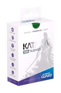 Ultimate Guard Katana Sleeves Tamaño Estándar Verde (100)