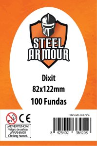100 Fundas tamaño Dixit (82x122mm)