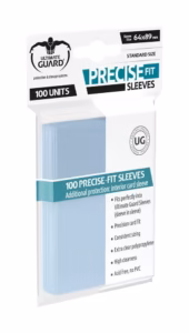 Ultimate Guard Precise-Fit Sleeves Fundas de Cartas Tamaño Estándar Transparente (100)