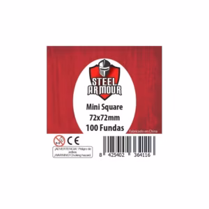 100 Fundas cuadradas Square Mini (72x72mm)