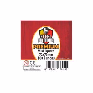 100 Fundas cuadradas Square Mini Premium (72x72mm)