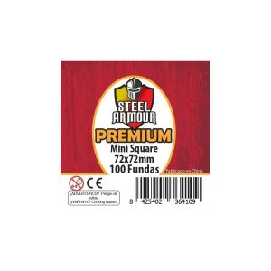 100 Fundas cuadradas Square Mini Premium (72x72mm)