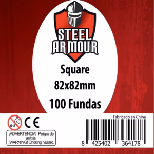 100 Fundas Cuadradas - Square (82x82mm)