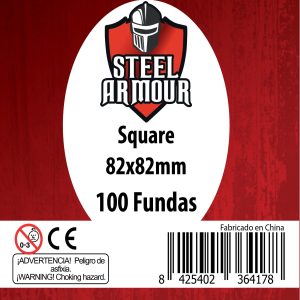 100 Fundas Cuadradas - Square (82x82mm)