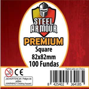 100 Fundas Cuadradas - Square Premium (82x82mm)