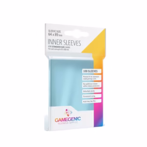 Gamegenic - Inner Sleeves -Perfect- Clear (100 Fundas)