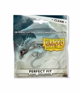 Fundas Perfect Fit Sideload Clear Dragon Shield - Paquete de 100