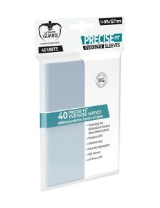 Ultimate Guard Precise-Fit Sleeves Fundas de Cartas Tamaño Oversized Transparente (40)