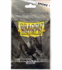 Fundas standard Dragon Shield Fit Smoke - Paquete de 100
